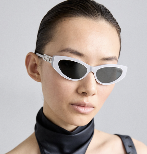 Pre-owned Versace Ve4470b-54741u-56 Grey Sunglasses In Gray