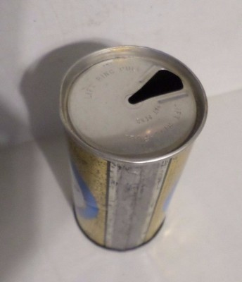 Vintage Pschorr Munchen Edelhell Germonia Early Lift Straight Steel Beer Can