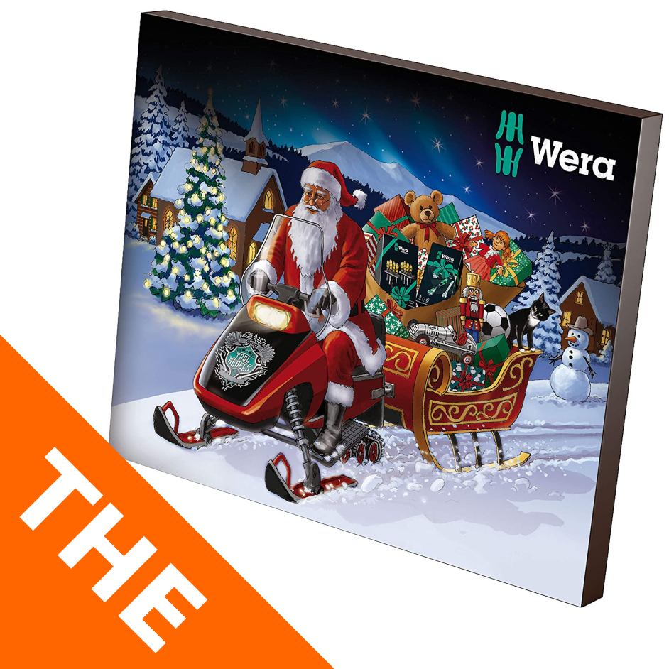 Wera Adventskalender 2019 - Weihnachtskalender mit vielen Werkzeugüberraschungen