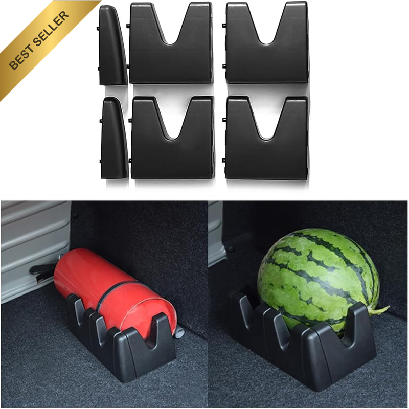 4PCS Car Storage Organizer Trunk Blocks for Boot Felt Carpet,Free Association Ca