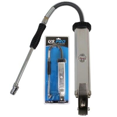 US PRO Tools Professional Air Line Tyre Inflator 0 - 160 PSI With Guage 8807