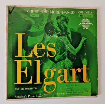 Les Elgart Orchestra - Just One More Dance Vol. 2 - Columbia B-1927 45 rpm