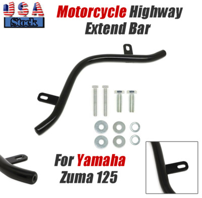 Motorcycle Highway Extend Bar For Yamaha Zuma 125 2009-2010 2011 2012 2013 14 15