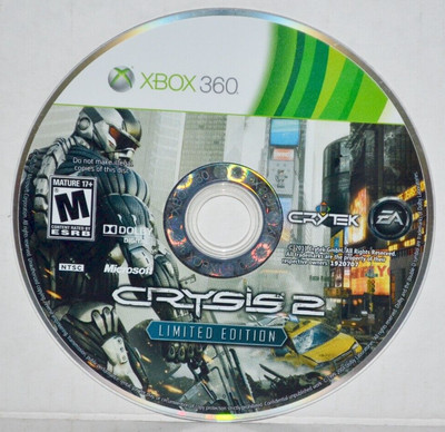 Crysis 2 -- Limited Edition (Microsoft Xbox 360, 2011) Crysis II Video Game  