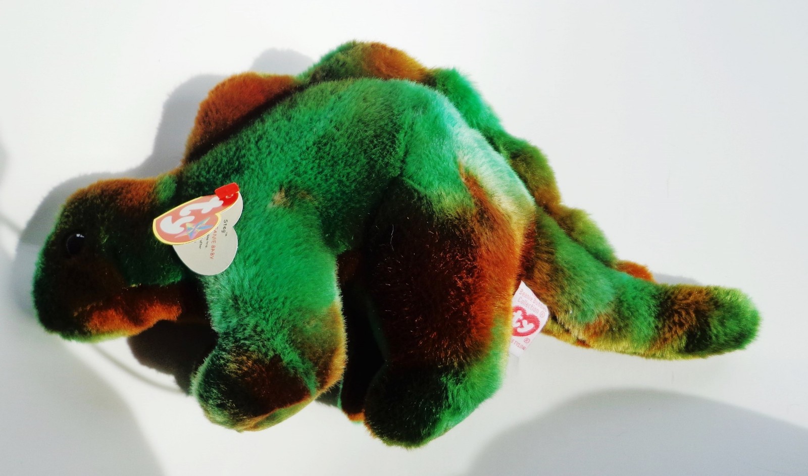 Ty Beanie Buddy New w/tags, 2000 Steg the dinasaur.