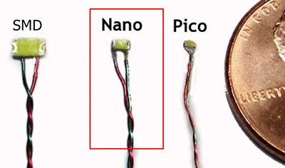 NANO LED Lights For Model Police Cars And Fire Trucks - CONSTANT COLORS