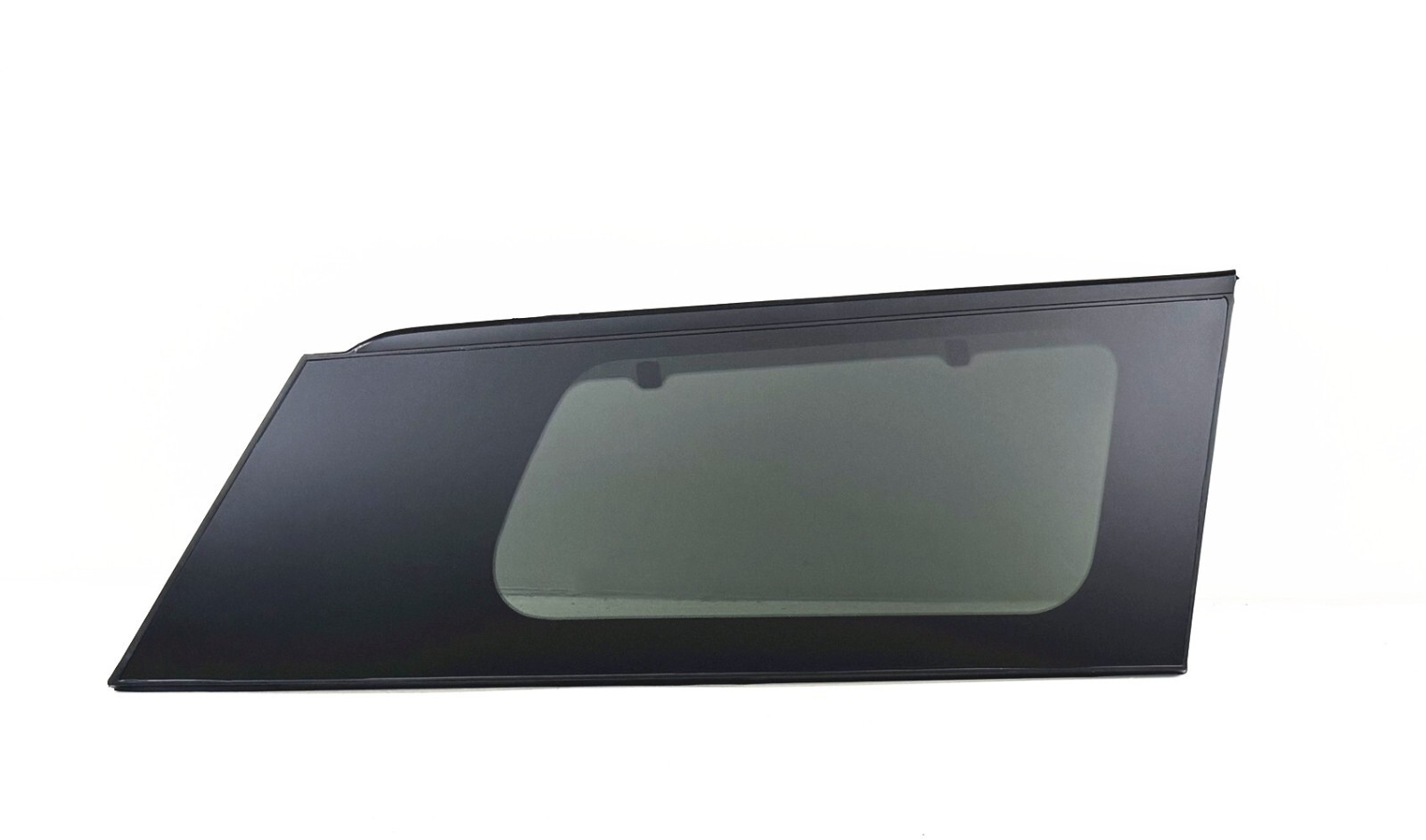 Passenger/Right Quarter Window Glass With Black Molding For 2015-2021 Kia Sedona