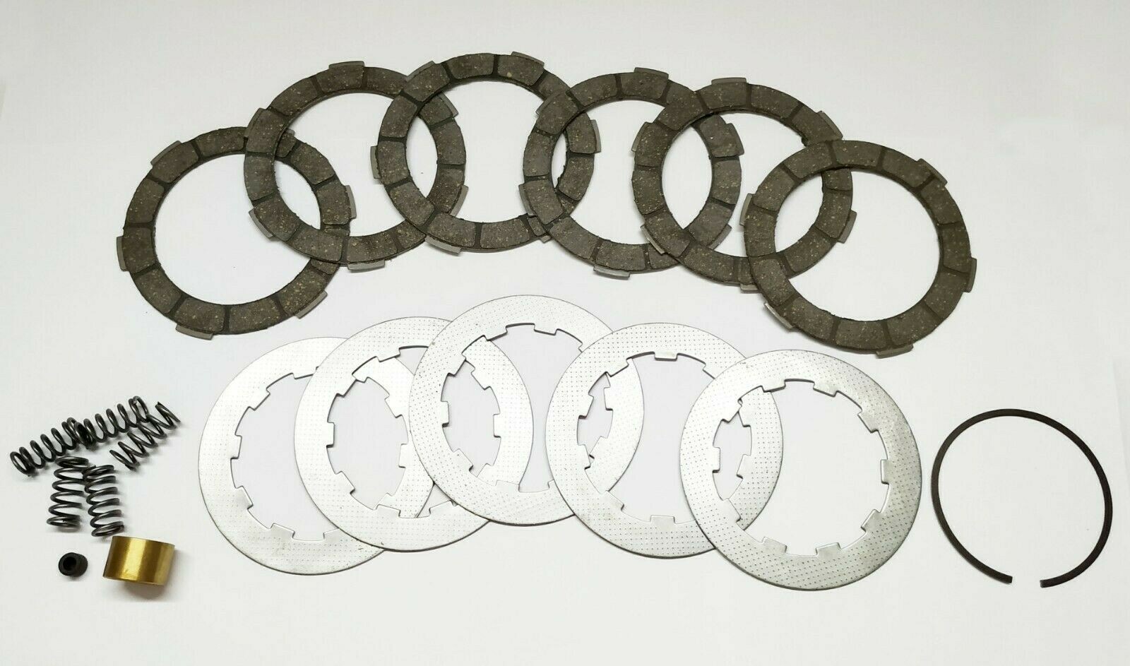 LAMBRETTA LI PERFORMANCE 6 PLATE CLUTCH KIT SET INCLUDES. BUSH/PLATE/SPRING. 