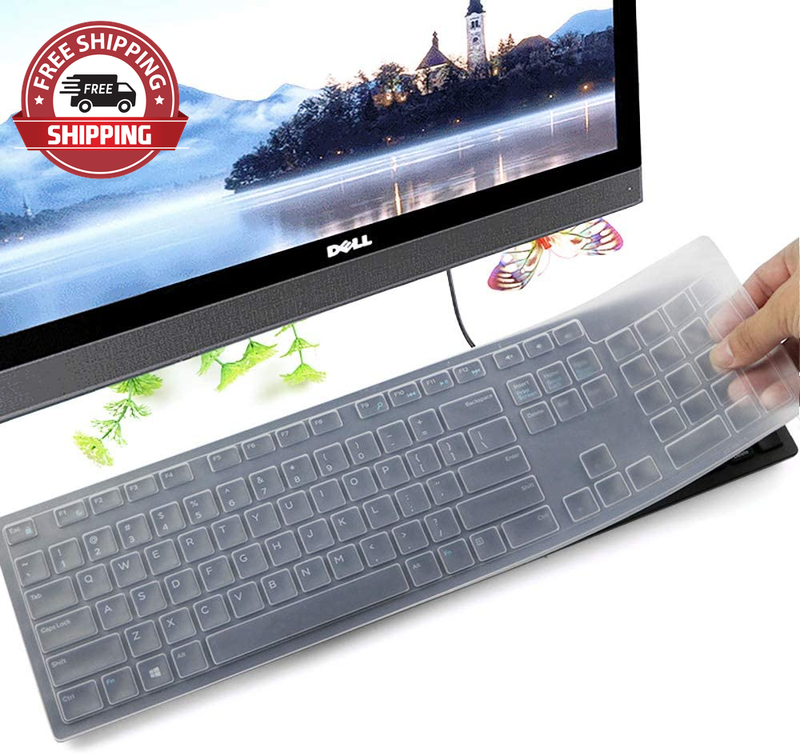 Keyboard Protector Skin for Dell KM636 Wireless Keyboard & D
