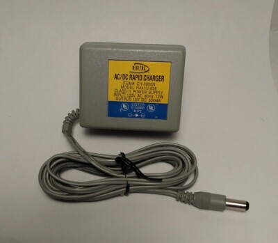 Digital Concepts AC/DC Rapid Charger 12VDC 500mA  Power Supply HA41U-838 