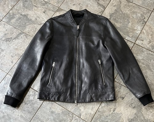 新品　ALLSAINTS KALEB LEATHER JACKET Sサイズ ALLSAINTS Kaleb Leather Jacket | endource