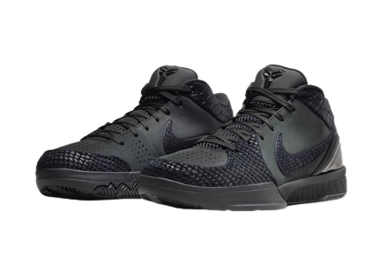 Nike Zoom Kobe IV Protro Low Top Black Kobe 4 Protro Gift of