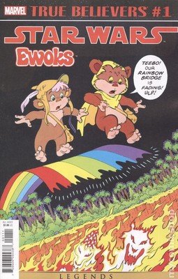 True Believers Star Wars Ewoks #1 VG 2019 Stock Image Low Grade