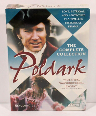 POLDARK Complete Collection 8 DVD Set British Drama TV Series 1975 - USA