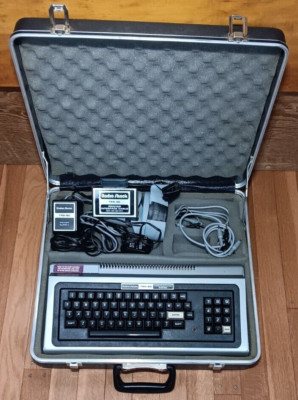 Radioshack TRS-80 Model 1 Computer w/ Power Supply and Printer Interface Vintage