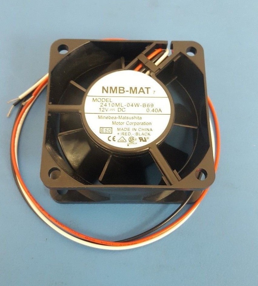 FAN NMB  2410ML-04W-B69-E50 , 60x60x25 mm , 12VDC, 0.4A, Brushless
