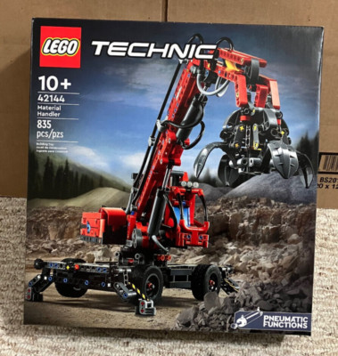 Lego 42144 Technic Material Handler with pneumatic functions