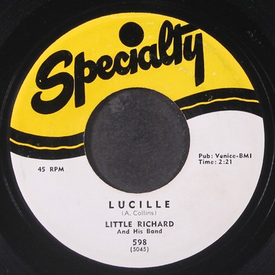LITTLE RICHARD: lucille / send me some lovin' SPECIALTY 7'' Single 45 RPM