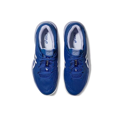 Pre-owned Asics Level Ss/new- Court Ff 3 Novak Clay Blue Fresh Air Men's 1041a362-961