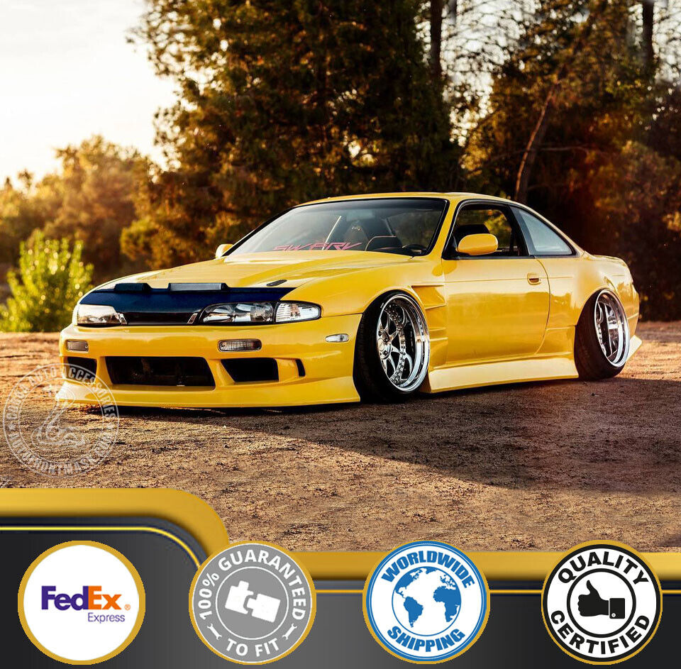 Car Bonnet Hood Bra For Nissan 240sx Silvia S14 Zenki 1995 Car Bonnet Hood Bra For Nissan 240sx Silvia S14 Zenki 1995