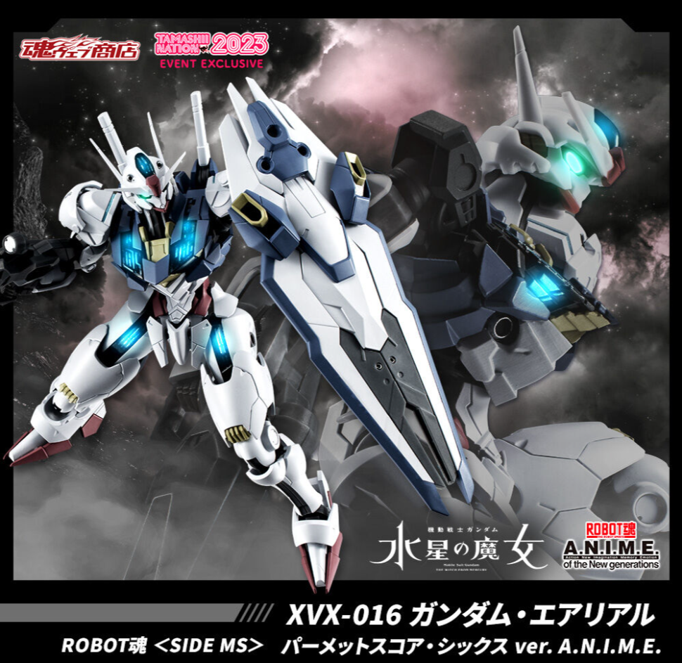 NEW ROBOT Spirits SIDE MS XVX-016 Gundam Aerial Permet Score NEW ROBOT Spirits SIDE MS XVX-016 Gundam Aerial Permet Score