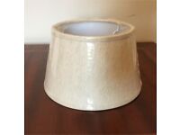 Small Linen Lamp Shade. New in Cellophane 