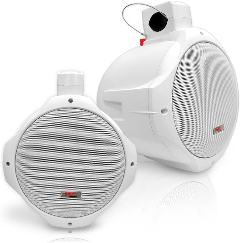 Waterproof Marine Wakeboard Tower Speakers - 8In Dual Subwoo