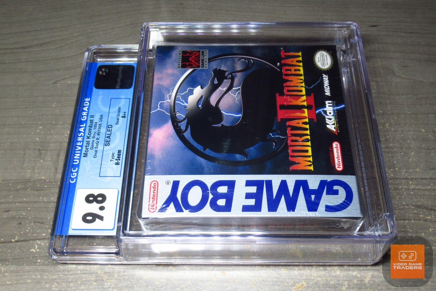 CGC 9.8 A++ - Mortal Kombat II 2 Original Game Boy 1994 NEW