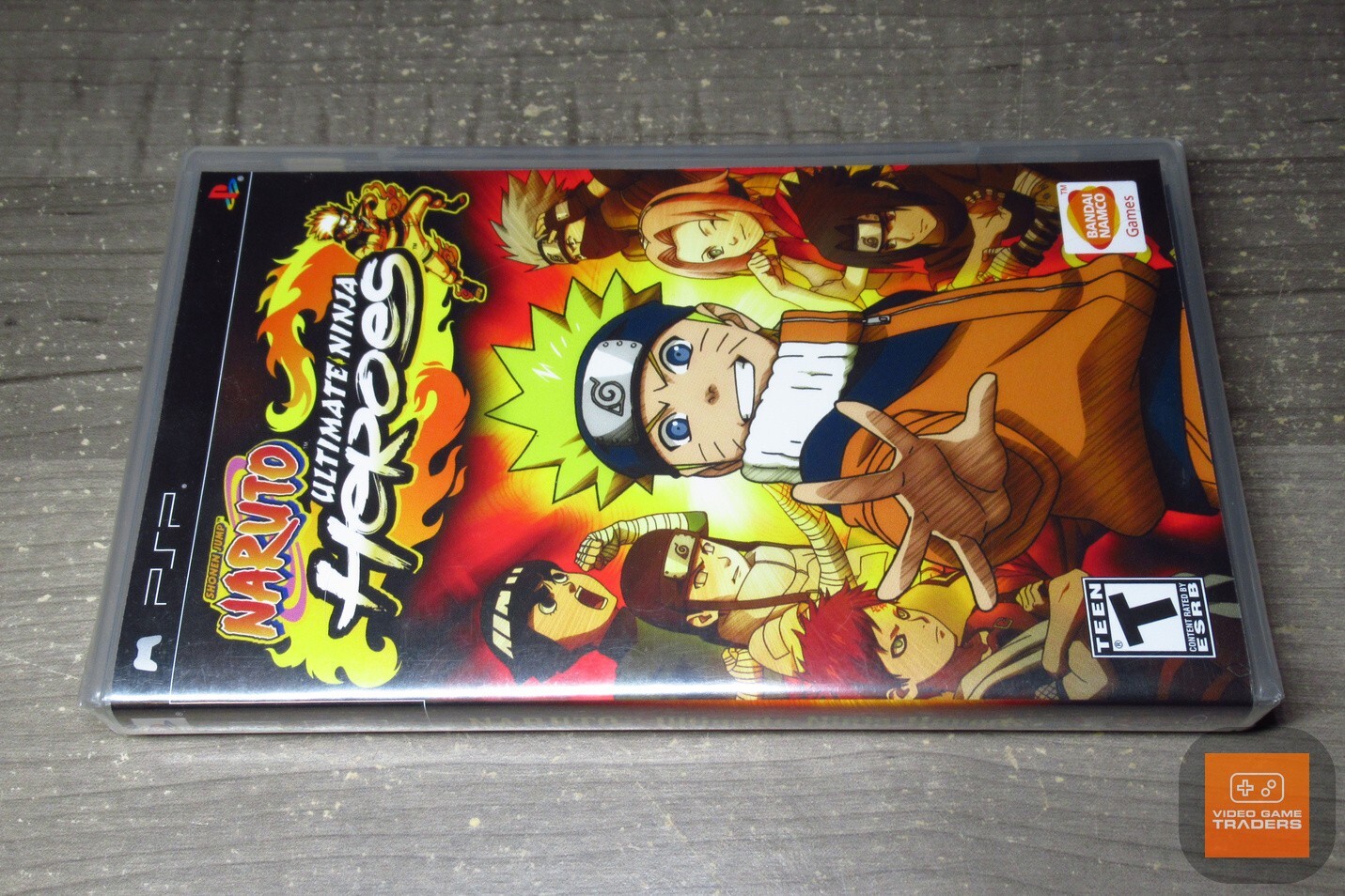 Naruto: Ultimate Ninja Heroes 1ST PRINT Black-Label Sony PSP