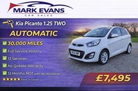 2011 Kia Picanto 1.25 2 5dr Auto HATCHBACK Petrol Automatic