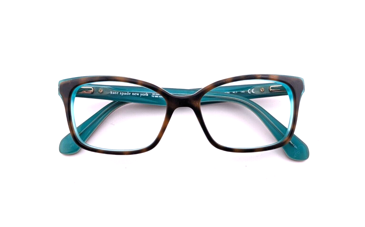 KATE SPADE メガネフレーム ジョルディー KS JORDY/FJ Kate Spade KS JORDY/FJ 09Q Brown Eyeglasses for Woman