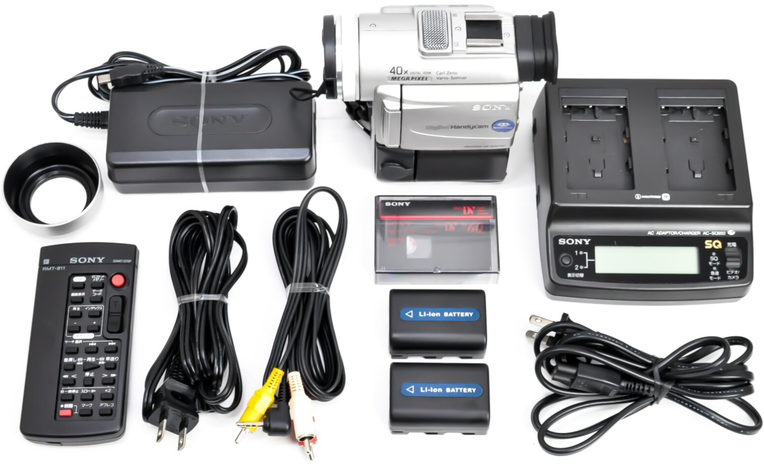 VIDEO Mint Sony Handycam DCR-PC100 Mini DV Camcorder 120x
