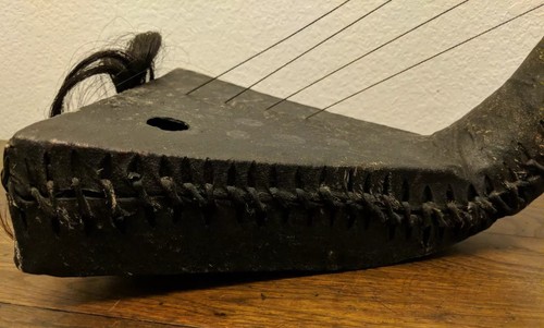 Antique Africa Music Instrument Congo Harp Lyre