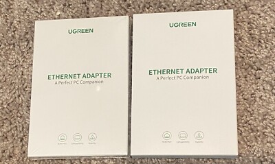 Ugreen 20254 USB 2.0 to 10/100 Network Rj45 Lan Wired Adapter