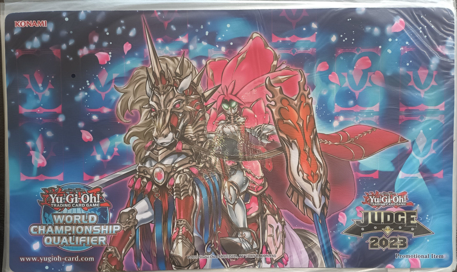 遊戯王 フルール・ド・バロネス プレイマット WCQ JUDGE 2023 Yugioh Baronne De Fleur 2023 Judge Playmat UNUSED SEALED | eBay
