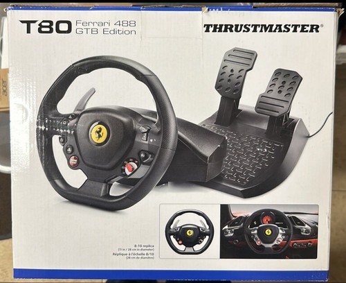 その他 Thrustmaster T80 Ferrari 488 GTB Edition THRUSTMASTER T80 FERRARI 488 GTB RW WHEEL PS4 – Pit Lane Sim