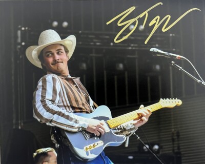 ZACH TOP SIGNED 8x10 PHOTO COUNTRY SINGER AUTOGRAPH AUTHENTIC COA