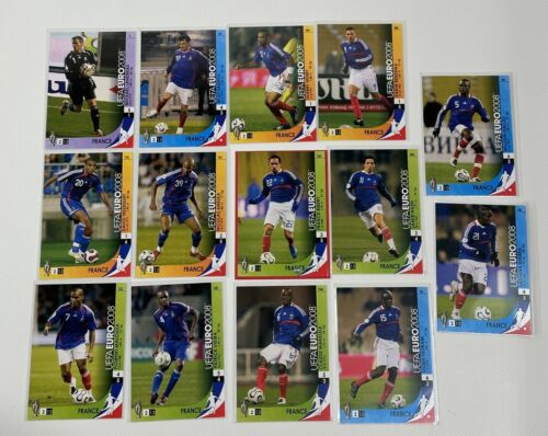 14x Panini UEFA Euro 2008 France Frankreich Trading Cards Sammel Karten R49