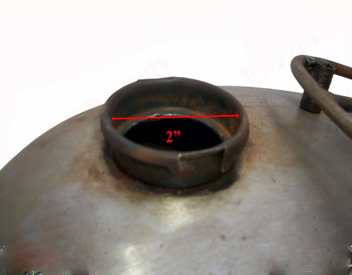 Fits Triumph 6T Thunderbird Petrol Fuel Tank With Grill Aluminium British  