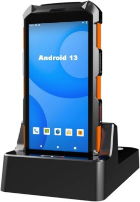 Handheld Android 13 Barcode Scanner - 5.5'' Touchscreen - WiFi & 4G LTE - NIB