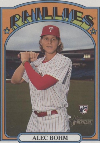 2021 Topps Heritage - Alec Bohm #OB-ABO