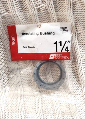 PRO CONNEX RIGID INSULATING BUSHING 49324 1-1/4''