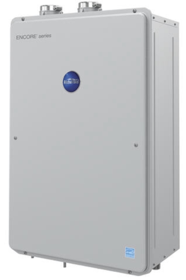 NIB RICHMOND RMTGH95DVLN-2 TANKLESS INDOOR DIRECT VENT NATURAL GAS WATER HEATER