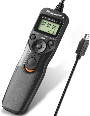 Camera Timer Remote Shutter Release Time Lapse for Nikon Df, Z7, Z7 II