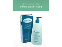 Dermol cream/ sensitive skin Emollient/ moisturiser/soap substitute 