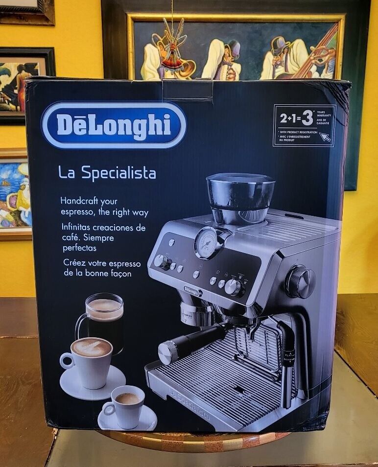 De'Longhi La Specialista New! Coffee Esp. Maker Dual Boiler 