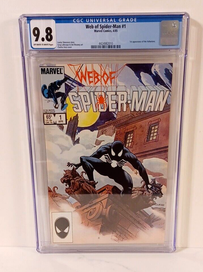 アメコミリーフ Web of Spider-Man #1 CGC 9.8 アメコミリーフ Web of Spider-Man #1 CGC 9.8 Web Of Spider