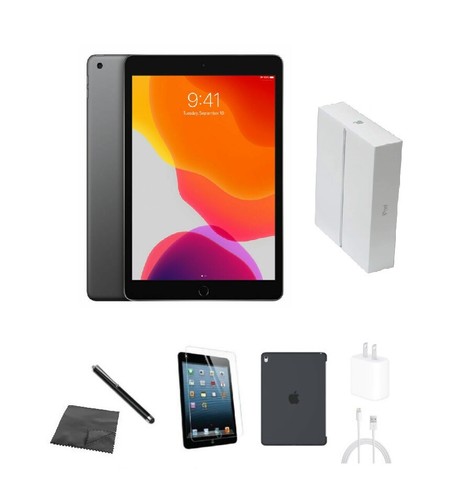 Apple iPad 7th Gen A2197 WiFi 32GB Space Gray Bundle C | eBay