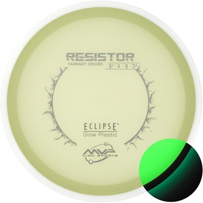 MVP Disc Sports Eclipse Glow 2.0 Resistor Golf Fairway Driver 170-175g 