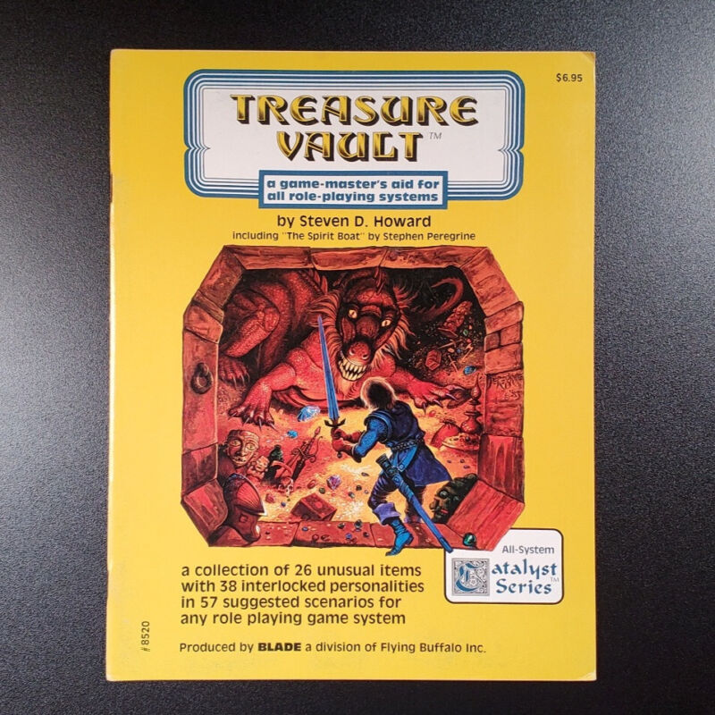 Treasure Vault - Dungeons and Dragons Compatible - RPG - D&D - 8520